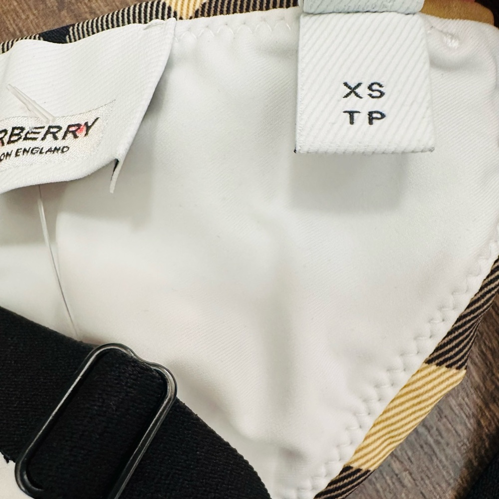 Burberry Check Triangle Bikini Top - Picture 8 of 10